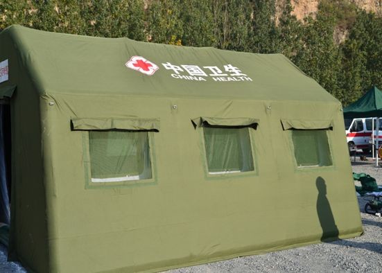 尚义军用充气帐篷